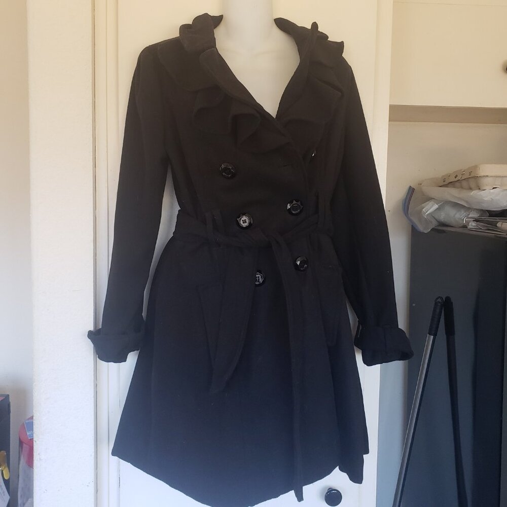 Rue 21 Black Coat Size M